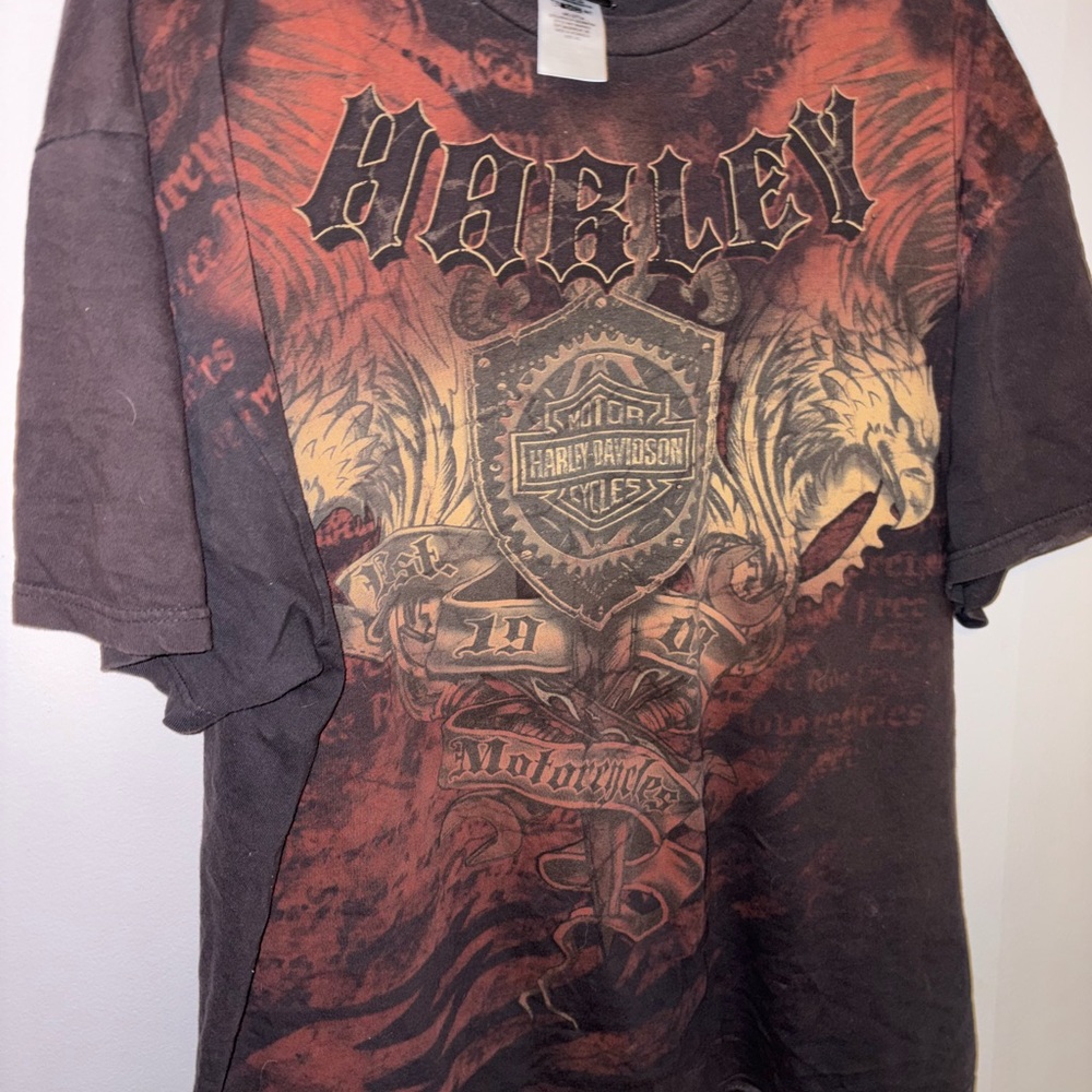 Harley-Davidson Men's Fiery Graphic Tee
